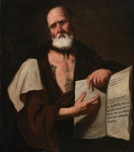 Aristotle by Luca Giordano (Italian, 1634-1705)