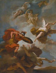 Allegory Of Virtue Triumphing Over Vice by Filippo Pedrini (Italian, 1763–1856)